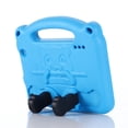 thumbnail image 3 of SaniMore for ALL-New Fire 7 2022 Lightweight Kids Case, EVA Foam Case with Holder & Foldable Panda Kickstand Shockproof Protective Case for ALL-New Fire 7 7" Boys Girls, Blue, 3 of 8