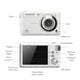 thumbnail image 1 of Andoer Andoer de 3.0 Pulgadas Tft Portable 4K Digital Cámara 48MP 16X Zoom Auto Focus Auto-Tímero Detecciónico Anti-Agitación Con Baterías de 2 Piezas Correa de Mano Gran Regalo, 1 of 7