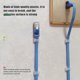 thumbnail image 5 of Bearachild 50 Uds Clip de Cable autoadhesivo Clip de Cable eléctrico Clip de gestión de Cable de plástico abrazadera de soporte de Cable portátil Decoración del hogar FC-2 50 pcs, 5 of 6