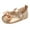 Gold, variant on Fozruso Children Shoes Fashion Flat Shoes Lace Decorative Baby Shoes Princess Shoes Girls Shoes Toddler Shoes, Sizes 4 Toddler