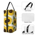 thumbnail image 5 of Uemuo Sunflowers Pattern Portable Toiletry Bags with Handle, Waterproof travel Make up Bags for Women, Large Capacity Travel Cosmetic Bags, 5 of 9