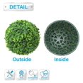 thumbnail image 2 of HeSLehs Paradise 8" Sempreverde Green Boxwood 6 Pieces Faux Leaf Indoor Outdoor Decor-Garden Backyard Decoration, 2 of 6