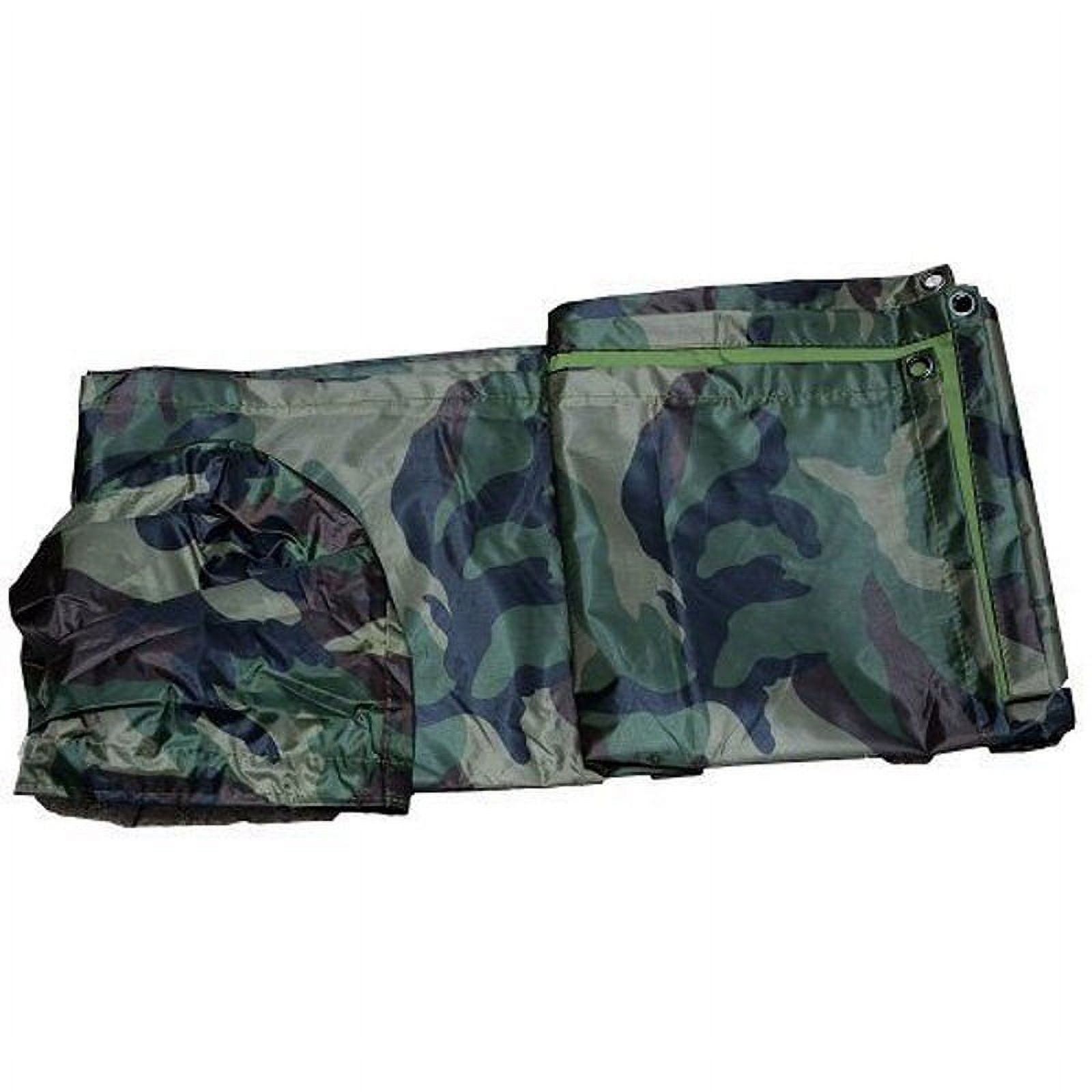 Army Combat Military Festival Poncho BTP Camo Waterproof Rain Cover Jacket - image 4 of 5
