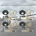 thumbnail image 1 of 8-Pack Carburetor Repair Kit Diaphragm Air Cut-Off Valves Replacement for 1985-2007 Vmax V-MAX 1200, 1 of 5