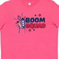 thumbnail image 4 of Inktastic 4th of July Boom Squad Blue and Red Fireworks Youth T-Shirt, 4 of 5