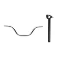 thumbnail image 4 of DYNWAVECA Folding Bike Handlebar Accessories Practical Replacement Professional Easy to Install Premium Biking Component Aluminum Alloy Silver, 4 of 10