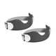 thumbnail image 5 of 2 piezas de correas de rótula para rodilla, rodillera de silicona resistente y antideslizante. Negro, 5 of 9