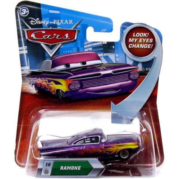 Disney Cars Lenticular Eyes Series 2 Ramone Diecast Car (Purple)