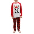 thumbnail image 2 of Meihuid Family Matching Christmas Pjs Christmas Boys Girls Holiday Pajamas Kids Sleepwear, 2 of 5