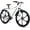 White, variant on HILAND 26" MTB Mountain Bike for Men Women Adults, 18-Speed, Disc Brake, Lightweight Aluminum Frame, 3/6 Spoke Wheel