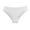 White, variant on Yuzhih Women's Underwear Cotton Solid Color Panties Low Rise No Show Briefs Soft Stretch Breathable Ladies Panties