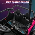 thumbnail image 3 of CazToi 24V 7 AH 4WD Battery Powered 2 Seater Ride On Car Off-Road Electric UTV with Remote for Kids, 3 of 7