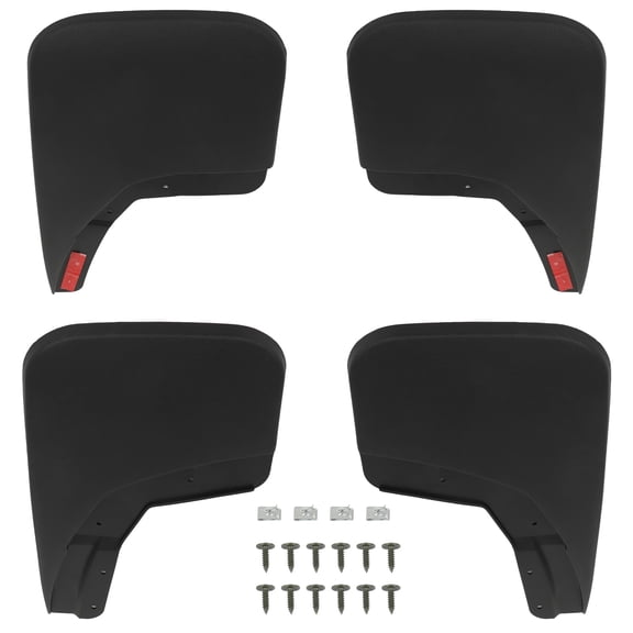 ECCPP Mud Flaps Splash Guards suit for Chevrolet 4.3L 5.3L 6.0L 6.2L 6.6L 2014-2018 ‎22894857 22894863