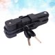 thumbnail image 5 of Candado plegable universal de acero para bicicleta, con cable de seguridad, antirrobo y combinación, para bicicleta de montaña y carretera (negro), 5 of 7
