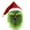 Green-2, variant on The Green Mask Green Latex Full Head Xmas Hat Unisex Adult Mask for Christmas Cosplay