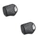 thumbnail image 1 of Kenally Cubierta protectora de filtro de aire universal, impermeable, a prueba de aceite, a prueba de polvo, tapa de filtros de entrada de aire de alto negro S 2piezas Kenally  CBP089968, 1 of 5