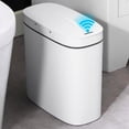 thumbnail image 4 of Poubelle Intelligente Automatique 3,2 Gallons avec Capteur de Mouvement Sans Contact et Anti, pour Salle de Bain, Toilettes, Cuisine, 4 of 5