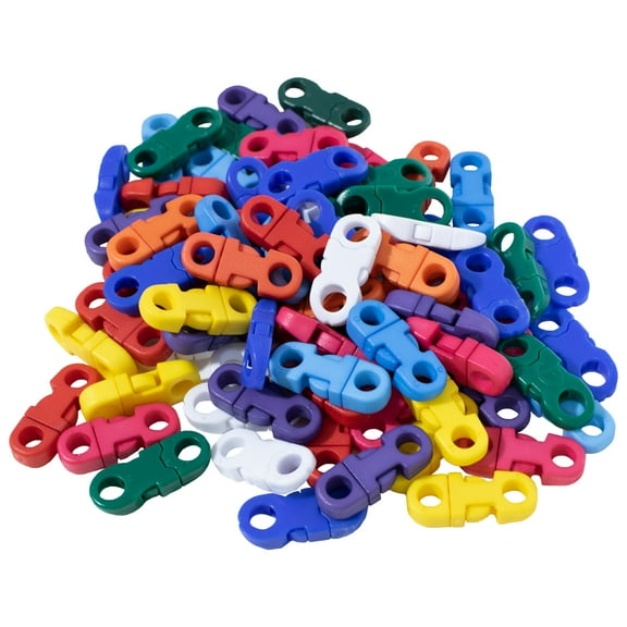 Quick Release Breakaway Buckles - Use with 3/8 Inch Paracord, Ribbon, Straps, etc. - Assorted Variety of Color and Pack Options