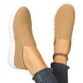 thumbnail image 4 of Willtoo Women's Canvas Slip On Shoes Laceless Low Top Sneakers Slip On Sneakers, 4 of 5