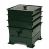 The Worm Factory® 3-Tray Recycled Plastic Worm Composter - Green