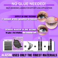 thumbnail image 4 of Kit de extensiones de pestañas autoadhesivas AILAISHI NGDF111, 4 of 8