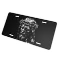 thumbnail image 3 of Jesus Blessed License Plate, Car Front License Plates With 4 Holes, Metal Car Plate,Aluminum Novelty License Plate, 6 * 12 Inches, 3 of 7