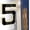 5, variant on Solar-Powered LED Address Sign - Waterproof Backlit House Numbers for Home Visibility