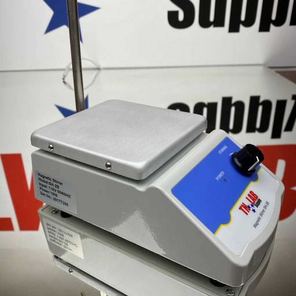 Magnetic Stirrer 100-1600 rpm Vertical Support Rod with Probe Holder