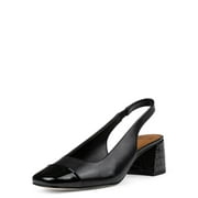Donald Pliner Women's Amore Slingback Pump, Black, 7