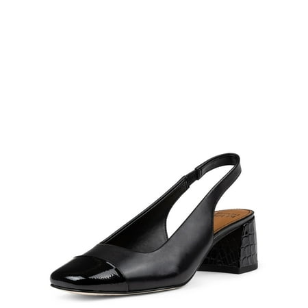Donald Pliner Women's Amore Slingback Pump, Black, 7
