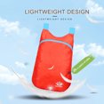 thumbnail image 4 of Bolsa De Lona Deportiva Bolsa de lona deportiva Bolsa de entrenamiento de gimnasio plegable Mochila de viaje ligera para hombres y mujeres (rojo), 4 of 6