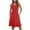 Red, variant on GERsome Summer Casual Sun Dresses for Women Swing Tshirt Dress Beach Swimwear Cover Ups