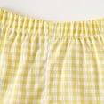 thumbnail image 6 of Cethrio Girls Casual Outfit Sets, Short Sleeve 2 Piece Fashion T-shirts and Shorts Sets Yellow Size 3-4T, 6 of 6