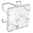 thumbnail image 1 of CIMAXIC Portanotas De Escritorio Con Estructura De Metálico Y Base Acrílica En Color Plata, 1 of 8