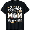 thumbnail image 2 of 100% Cotton Senior Mom Class of 2026 Volleyball The Final Set T-Shirt, 2 of 5