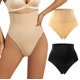 thumbnail image 2 of Pantalones moldeadores de cintura alta para mujer, tanga moldeadora de cintura alta, ropa interior sexy que levanta las caderas y deja los glúteos expuestos, talla grande, 2 of 6