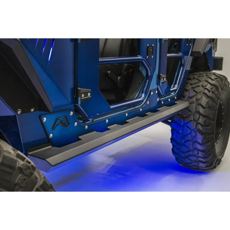 07-17 JEEP JK UNLIMITED 4 DOOR LIGHT ROCK SIDERS BARE STEEL Fits select: 2015-2017 JEEP WRANGLER UNLIMITED SPORT, 2012-2014 JEEP WRANGLER SPORT