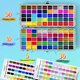 thumbnail image 4 of Set de pintura de acuarela Caliart de 100 colores con pinceles y estuche, 4 of 8