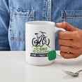 thumbnail image 4 of CafePress - My Bike Is Calling Large Mug - 15 oz Ceramic Large White Novelty Mug, 4 of 6