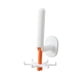thumbnail image 3 of Perchero multiusos para utensilios de cocina con gancho giratorio de 360 ​​grados para puerta. blanco y naranja, 3 of 7