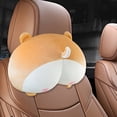 thumbnail image 6 of Cute Butt-Shaped Car Headrest Pillow for Neck Support, Soft Polyester Neck Cushion – Funny Novelty Design, Reduces Driving Fatigue, Easy Slip-On Fit for Most Vehicle Headrests, 6 of 6