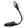 thumbnail image 3 of Lámpara de lectura de libros Mini LED Clip Booklight-- Sincero Electrónica, 3 of 4
