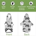 thumbnail image 5 of Balery Design Name Dog Hoodie Pets Wear Hoodies For Small Dogs Pet Clothes Costumes, Pets Wear Hoodie Sweatshirt Outfit For Dogs Cats Cosplay Party-Size Name, 5 of 8