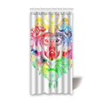 thumbnail image 1 of WOPOP Wolf Waterproof Polyester Bathroom Shower Curtain 36x72 Inches, 1 of 2