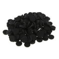 thumbnail image 1 of veasfak 200Pcs 21mm Aromatherapy Essential Oil Diffuser Locket Refill Pads black, 1 of 7