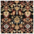 thumbnail image 5 of SAFAVIEH Blossom Lennon Floral Wool Area Rug, Charcoal/Multi, 8' x 8' Square, 5 of 7