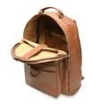thumbnail image 2 of Classic Leather Backpack with 15" Laptop Sleeve, 2 of 7