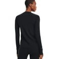 thumbnail image 2 of Under Armour 13433210012X Base 2.0 Womens 2XL Black Baselayer Crew L/S Shirt, 2 of 6