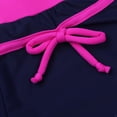 thumbnail image 6 of Yruioon Girls Two-Piece Swimsuit Tankini Bathing Suit Summer Sleeveless Top with Shorts Swimwear Set Rose 6, 6 of 7