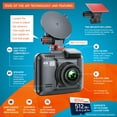 thumbnail image 4 of ROVE R2-4K Dash Cam Built-in WiFi 6 GPS Car Dashboard Camera Recorder with UHD 2160P, 2.4" IPS Screen, 150° Wide Angle, WDR, Night Vision, 4 of 7
